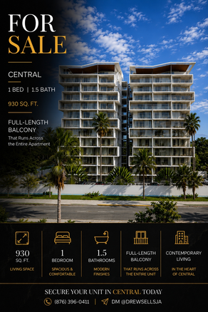 First image of A-302-3 Central Avenue in Constant Spring P.O., St. Andrew, Jamaica - property is For Sale