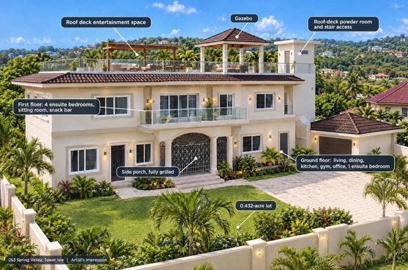 Fourth image of 263 Spring Valley, Tower Isle in Tower Isle, St. Mary, Jamaica - property is For Sale