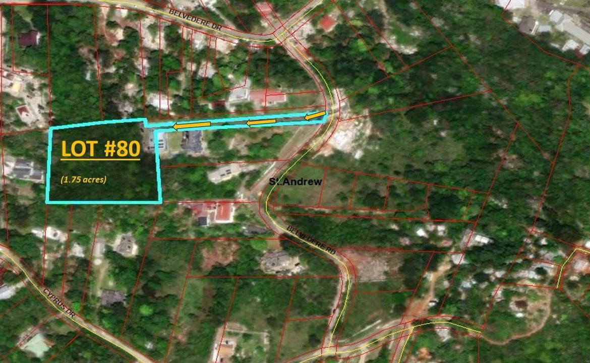 Eleventh image of Lot #80-belvedere Belvedere Road in Belvedere, St. Andrew, Jamaica - property is For Sale