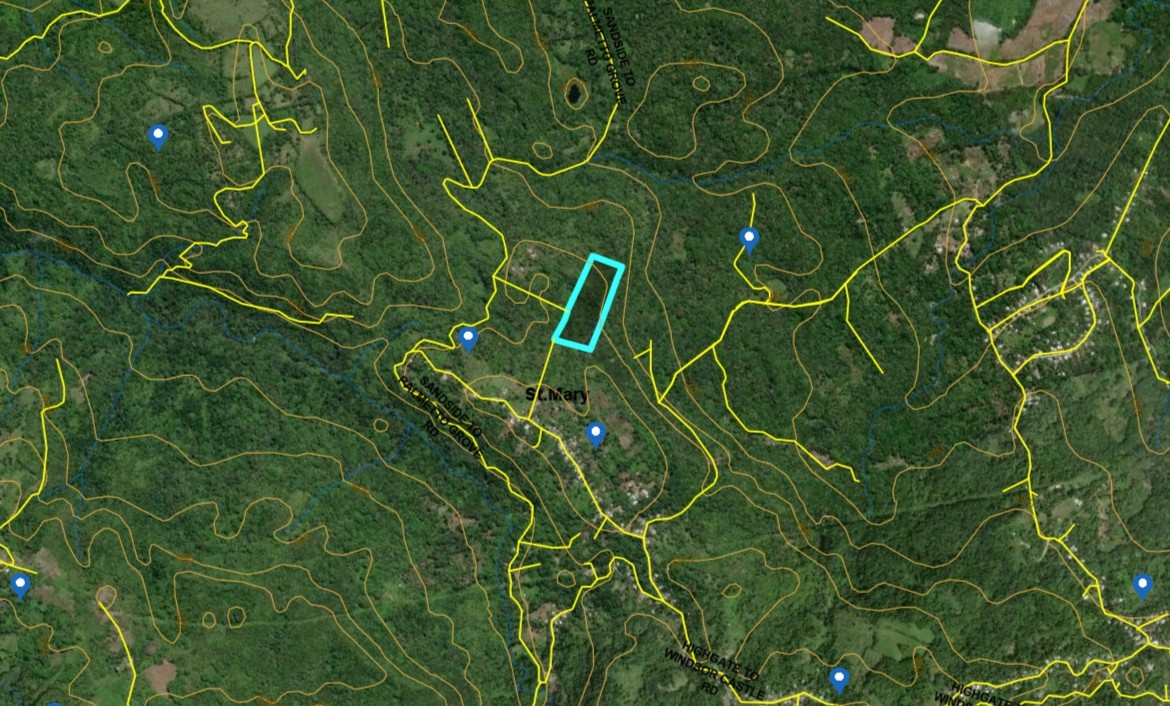 Fourth image of Lot 5 Crawle Estate in Kilancholly, St. Mary, Jamaica - property is For Sale