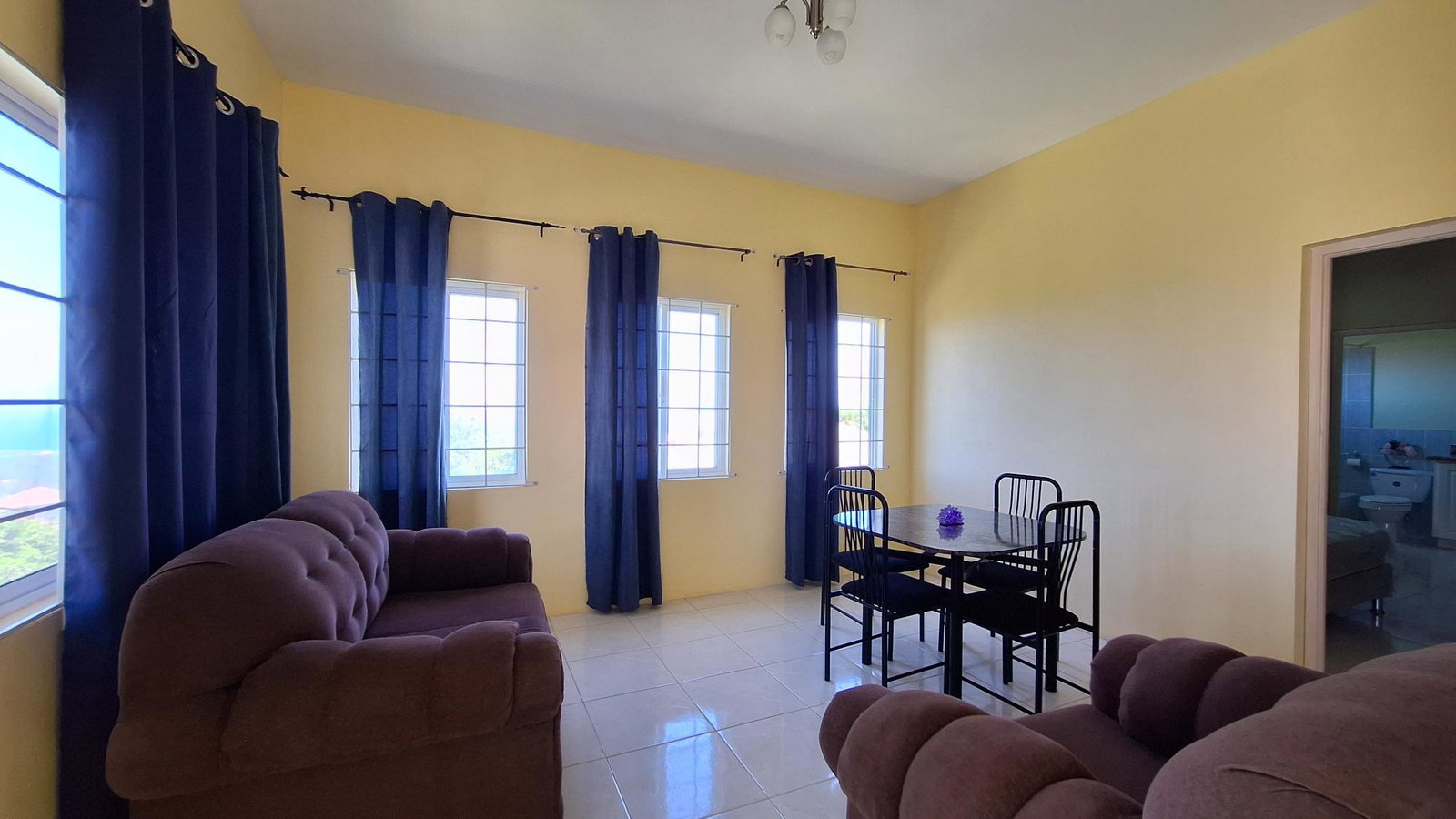 Furnished-1-Bedroom-Apartment-for-Rent-in-Torada-Heights-Jamaica Ninth image of 191 Torada Heights in Half Moon, St. James, Jamaica - property is For Rent