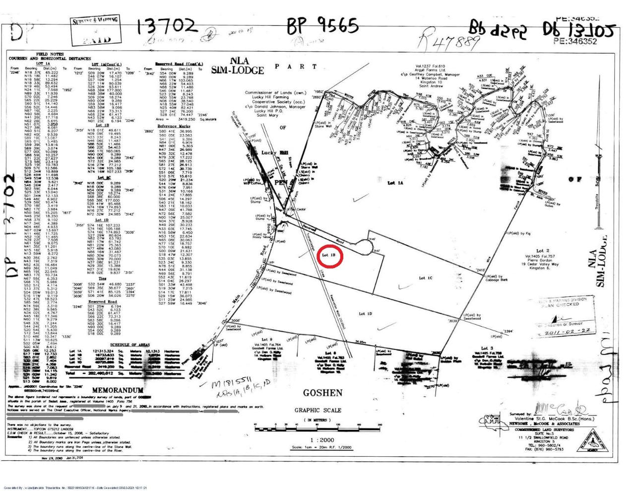Prime-1.65-Hectares-Farmland-for-Sale-in-Goshen-St.-Ann-Jamaica Fourth image of 1b Goshen in Goshen, St. Ann, Jamaica - property is For Sale