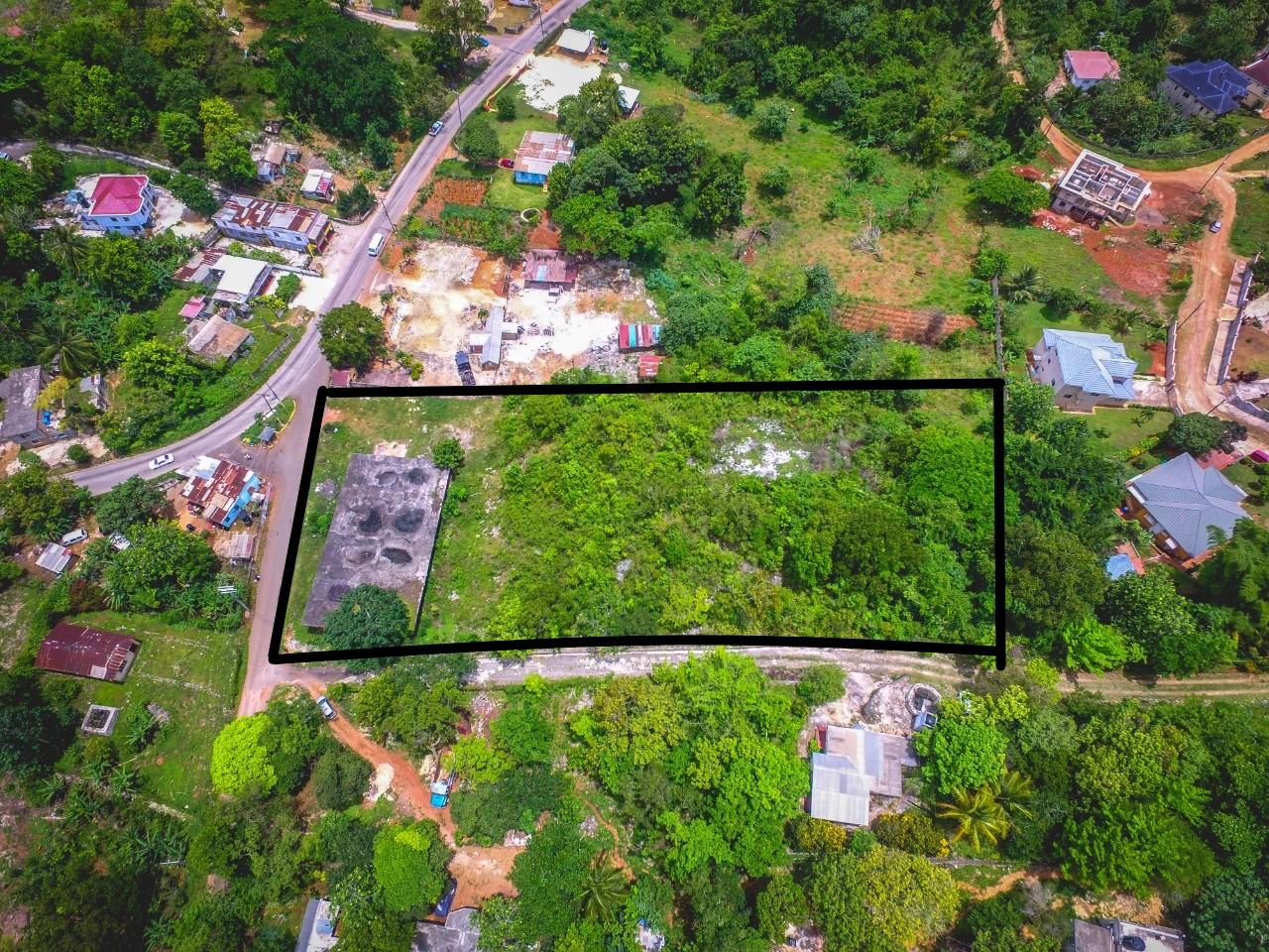 Prime-Commercial-Property-for-Sale-in-Manchester-Jamaica Second image of Grey Ground Main Road in Mandeville, Manchester, Jamaica - property is For Sale