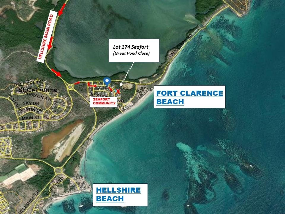 Third image of Lot 174-seafort Great Pond Close in Fort Clarence, St. Catherine, Jamaica - property is For Sale