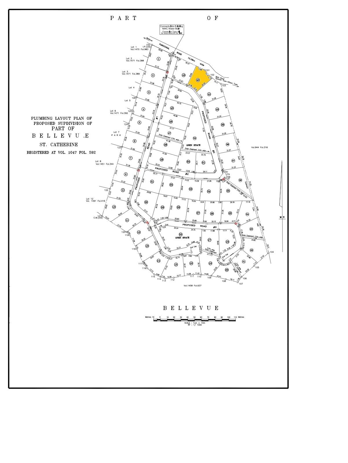 Residential-Lot-for-Sale-in-Bellevue-Heights-St.-Catherine-Jamaica Fourteenth image of Lot 42 Bellevue Heights in Bellevue Heights, St. Catherine, Jamaica - property is For Sale