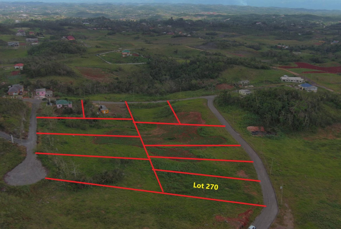 Second image of Lot 270 Blenheim Manchester in Newport, Manchester, Jamaica - property is For Sale