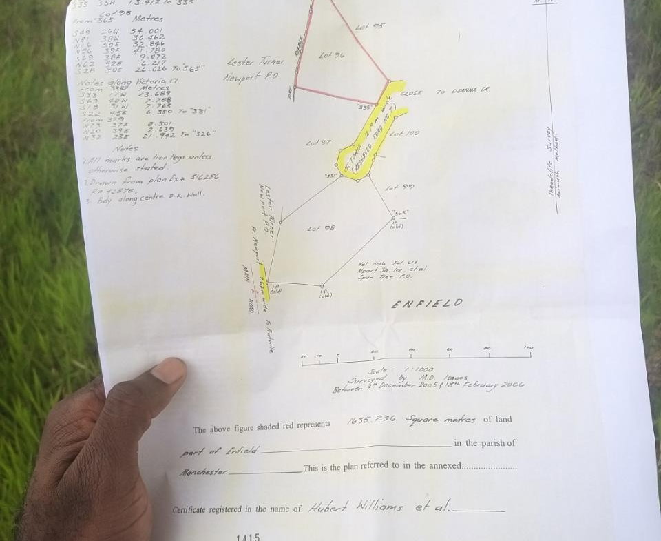 Fourth image of Lot 96 Victoria Close in Newport, Manchester, Jamaica - property is For Sale
