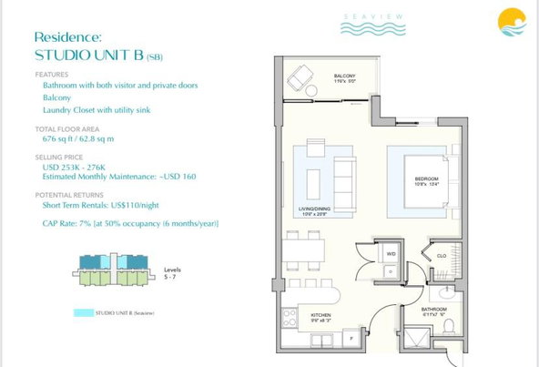 Fifth image of Bldg 2-221- Cascade Way in Ocho Rios, St. Ann, Jamaica - property is For Sale
