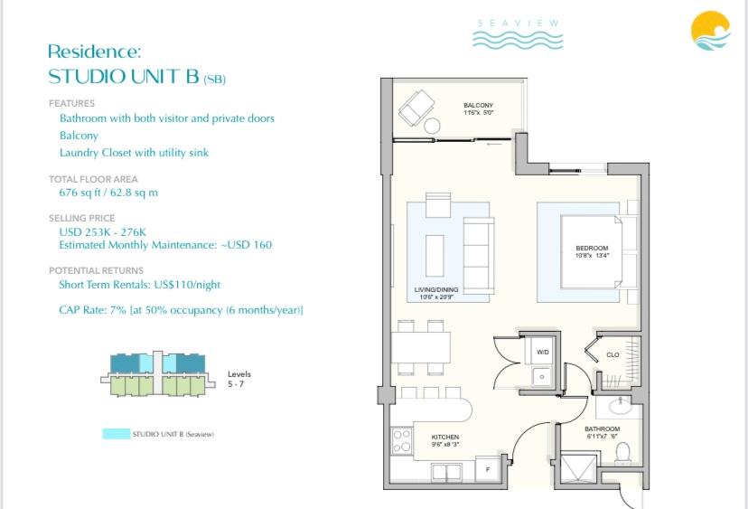 Fifth image of Bldg 1-121- Cascade Way in Ocho Rios, St. Ann, Jamaica - property is For Sale