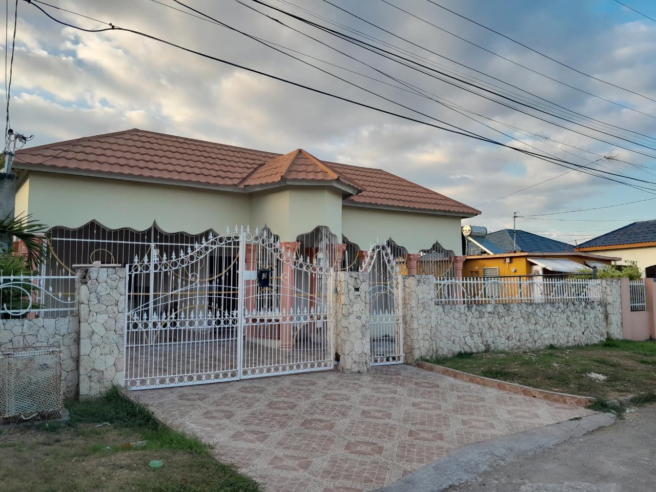 Spacious-4-Bedroom-Home-with-1-Bedroom-Section-for-Rent-in-St.-Catherine-Jamaica First image of 3 Lorraine Avenue in Spanish Town, St. Catherine, Jamaica - property is For Rent