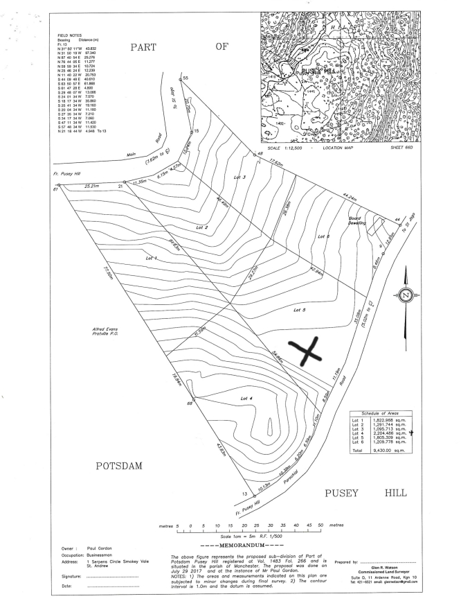 Spacious-Residential-Lot-for-Sale-in-Manchester-Jamaica First image of 5 Pusey Hill in Pusey Hill, Manchester, Jamaica - property is For Sale
