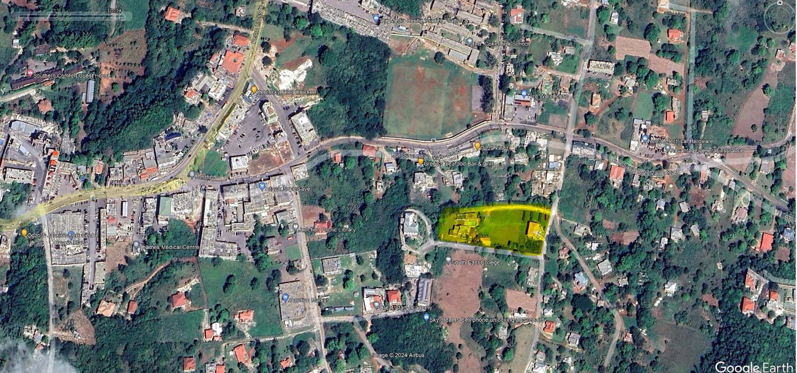 First image of Land-part of Chocolate Hole, Junction in Junction, St. Elizabeth, Jamaica - property is For Sale
