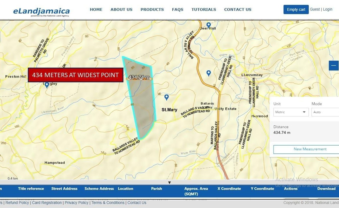 Tenth image of Lot-5 Ballards Valley in Ballards Valley, St. Mary, Jamaica - property is For Sale