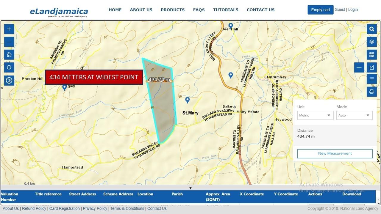 Tenth image of Lot-5 Ballards Valley in Ballards Valley, St. Mary, Jamaica - property is For Sale
