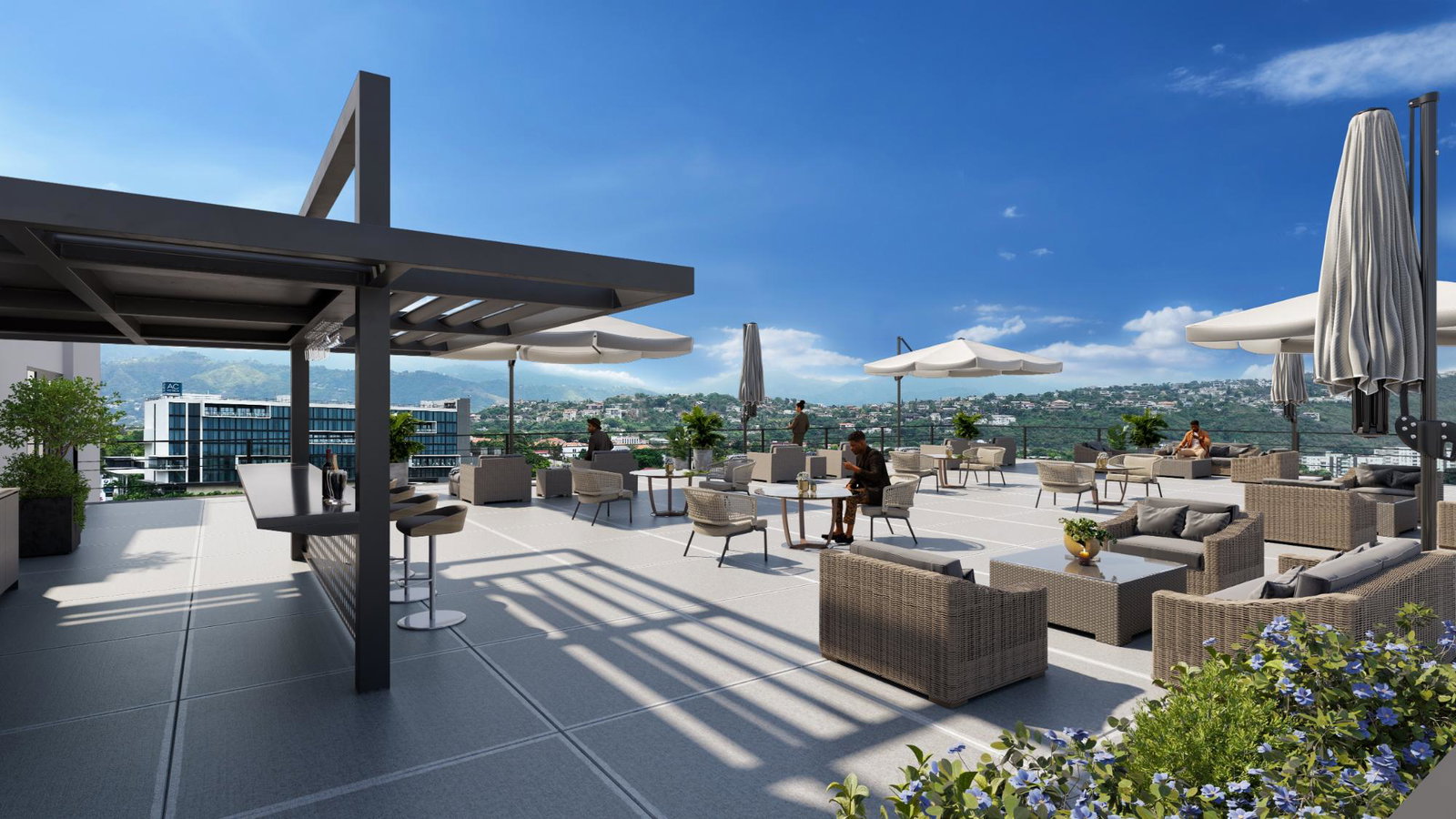 Fourth image of 1,2,3-1 Trafalgar Road, Kingston in Kingston 5, St. Andrew, Jamaica - property is For Rent