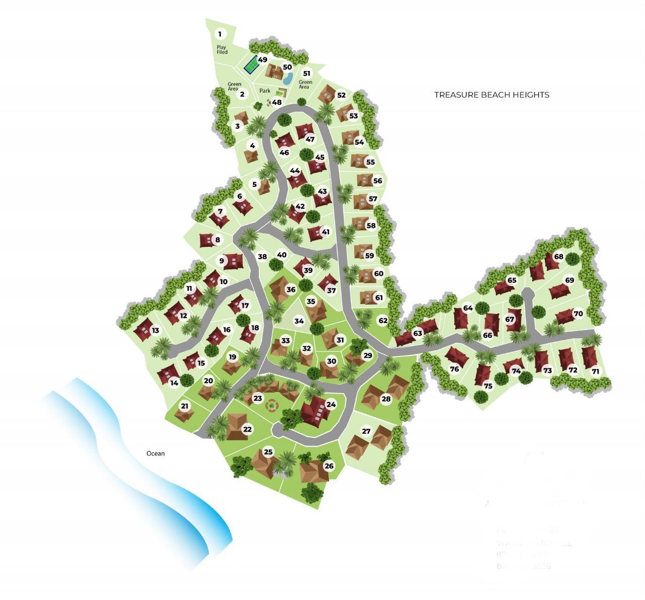First image of 43 Treasure Beach Heights in Treasure Beach, St. Elizabeth, Jamaica - property is For Sale