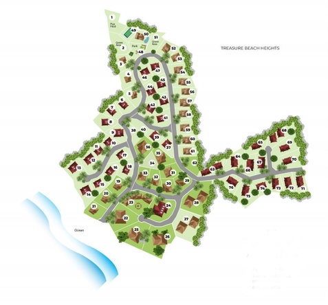 First image of 43 Treasure Beach Heights in Treasure Beach, St. Elizabeth, Jamaica - property is For Sale