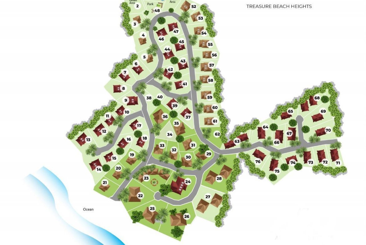 First image of 45 Treasure Beach Heights in Treasure Beach, St. Elizabeth, Jamaica - property is For Sale