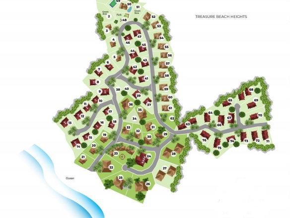 First image of 26 Treasure Beach Heights in Treasure Beach, St. Elizabeth, Jamaica - property is For Sale