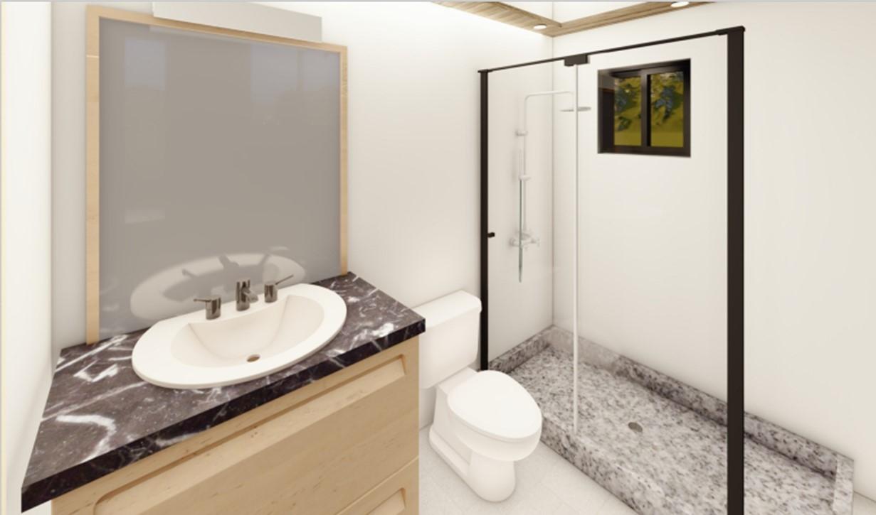 Modern-2-Bedroom-Home-for-Sale-in-Gated-Community-St.-Catherine Seventh image of Unit 13- Tlee Country Club in Bellevue Heights, St. Catherine, Jamaica - property is For Sale