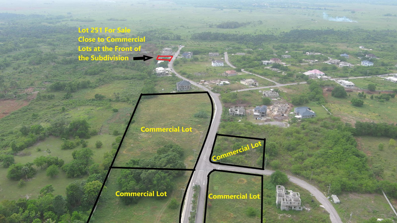 Fourth image of Lot 251 Palmbrook Estate in Lacovia, St. Elizabeth, Jamaica - property is For Sale