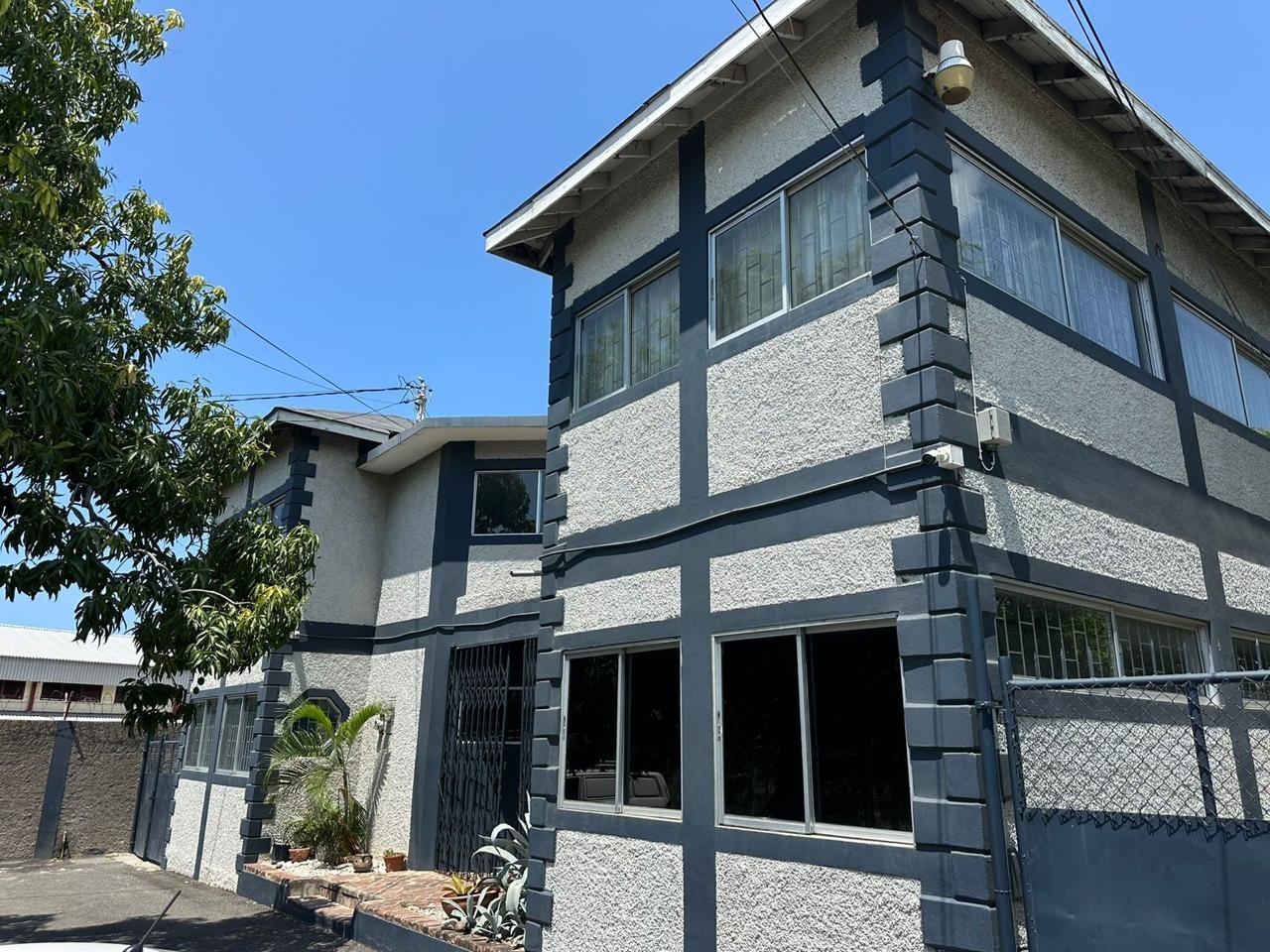 Commercial-Building-for-Rent-in-Kingston-4500-sq-ft-with-Warehouse-Space First image of 27 South Camp Road in Kingston 4, Kingston, Jamaica - property is For Rent