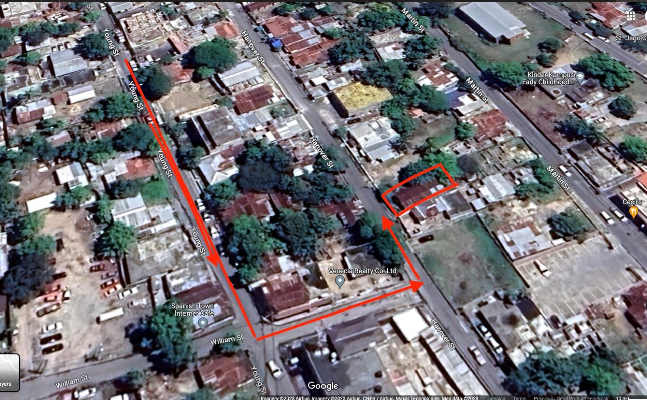 Residential-Lot-for-Sale-in-Historic-Spanish-Town-Jamaica First image of 27a Hanover Street in Spanish Town, St. Catherine, Jamaica - property is For Sale