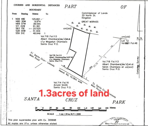 Twelfth image of Lot 13a Santa Cruz Park in Santa Cruz, St. Elizabeth, Jamaica - property is For Sale