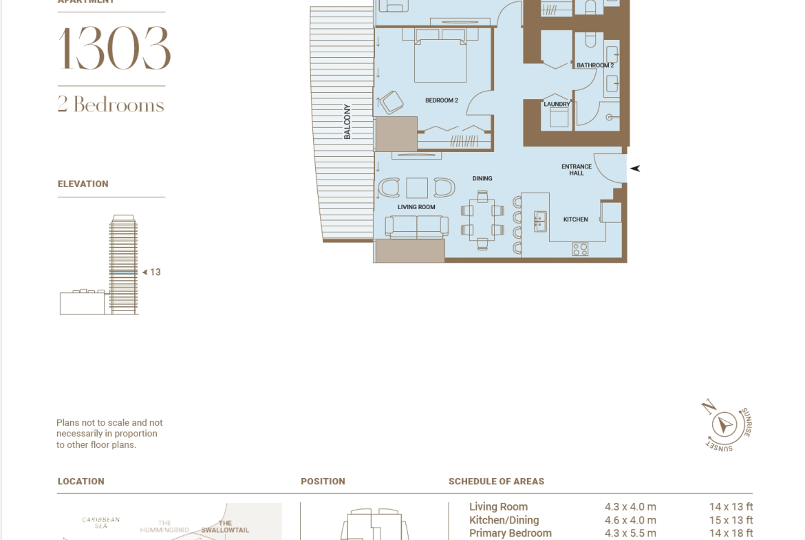 Nineteenth image of Apt 1303- The Pinnacle Jamaica in Reading, St. James, Jamaica - property is For Sale
