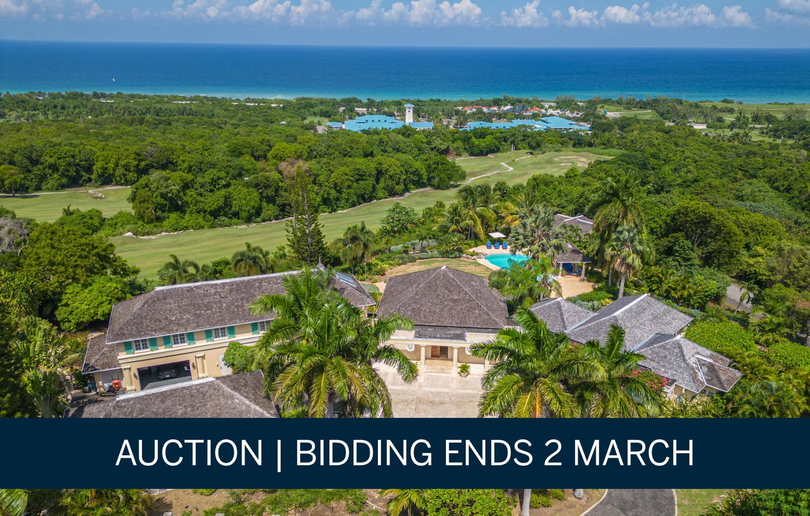 Luxury Caribbean Estate Auction - Kenyan Sunset in Jamaica