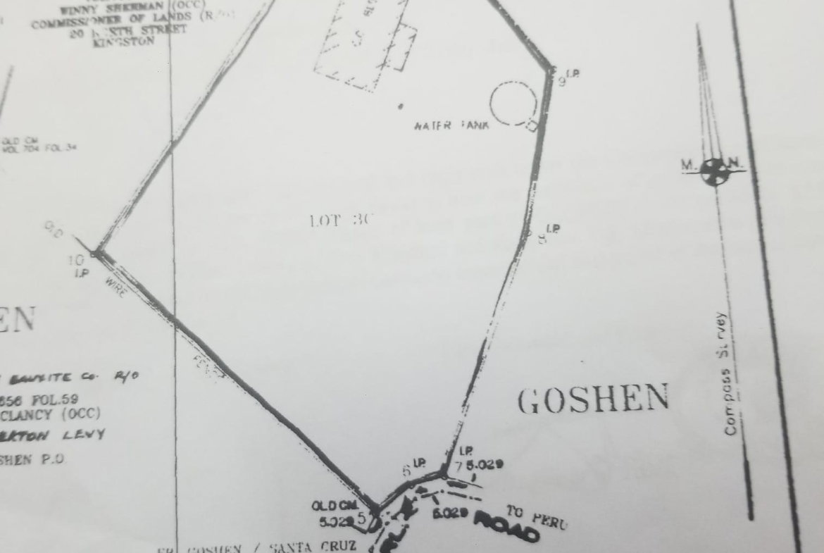 First image of Cemetery Road in Goshen, St. Elizabeth, Jamaica - property is For Sale