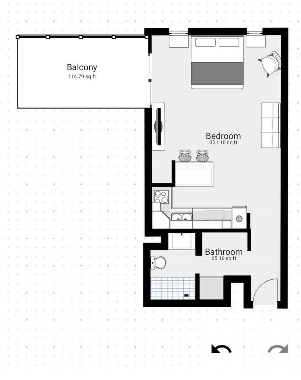 Stunning-Studio-Apartment-for-Sale-in-Montego-Bay-Jamaica Tenth image of 608- 11 Queens Dr, St. James in Montego Bay, St. James, Jamaica - property is For Sale