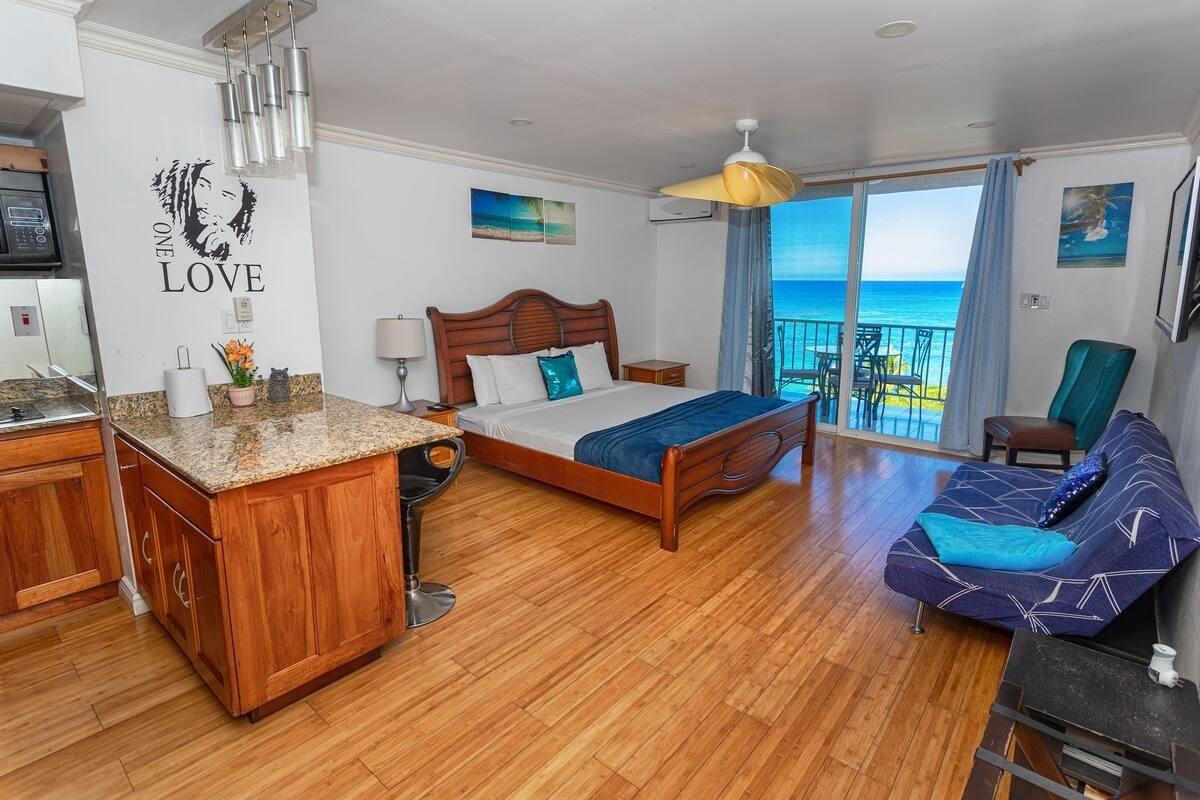 Stunning-Studio-Apartment-for-Sale-in-Montego-Bay-Ocean-Views-Prime-Location Second image of 605- 11 Queens Dr, St. James in Montego Bay, St. James, Jamaica - property is For Sale