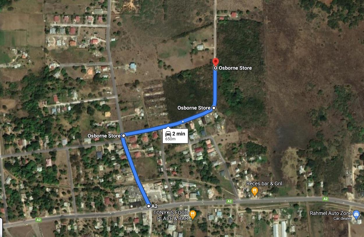 Seventh image of Lot 8-pt of Belle Plain Street in Osbourne Store, Clarendon, Jamaica - property is For Sale