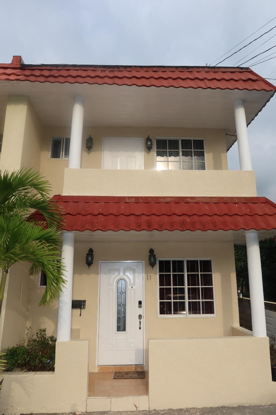 Beautiful-3-Bedroom-Townhouse-for-Rent-in-Pines-of-Karachi-Jamaica First image of 11 Lignum Vitae Drive in Kingston 6, St. Andrew, Jamaica - property is For Rent