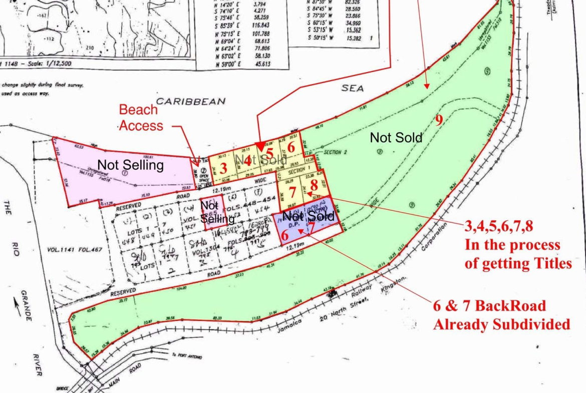 Seventh image of Lot-8 Burlington Estate in Burlington, Portland, Jamaica - property is For Sale