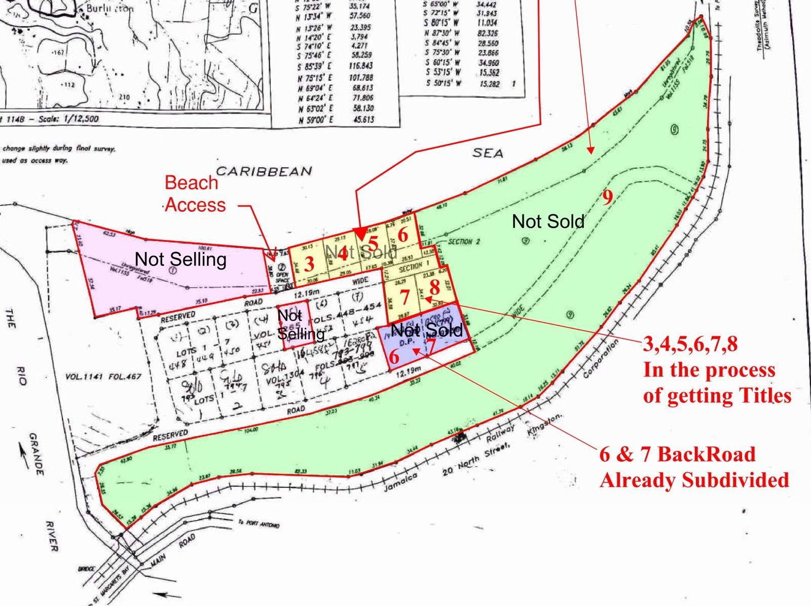 Seventh image of Lot-8 Burlington Estate in Burlington, Portland, Jamaica - property is For Sale