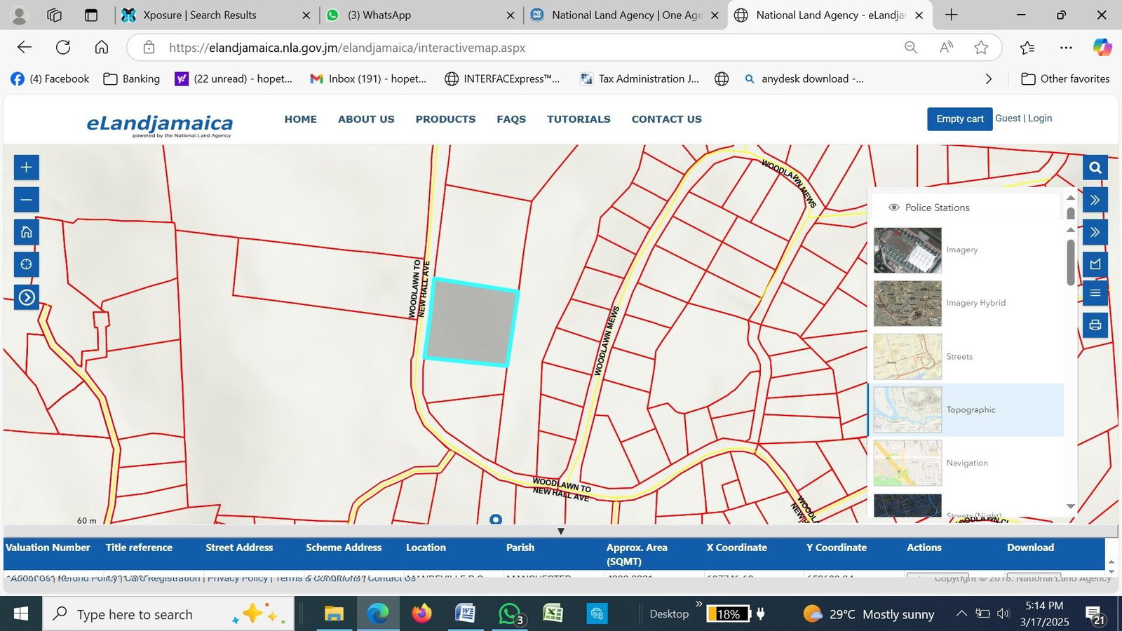 Prime-Residential-Lot-for-Sale-in-Jamaica-5-Woodlawn-Road Second image of 5 Woodlawn Road in Mandeville, Manchester, Jamaica - property is For Sale