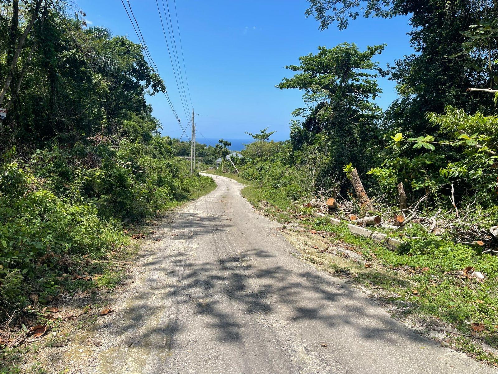 1.5-Acre-Residential-Lot-with-Caribbean-Sea-Views-in-Cardiff-Hall-Runaway-Bay-St.-Ann Third image of 244- Cardiff Hall in Runaway Bay, St. Ann, Jamaica - property is For Sale