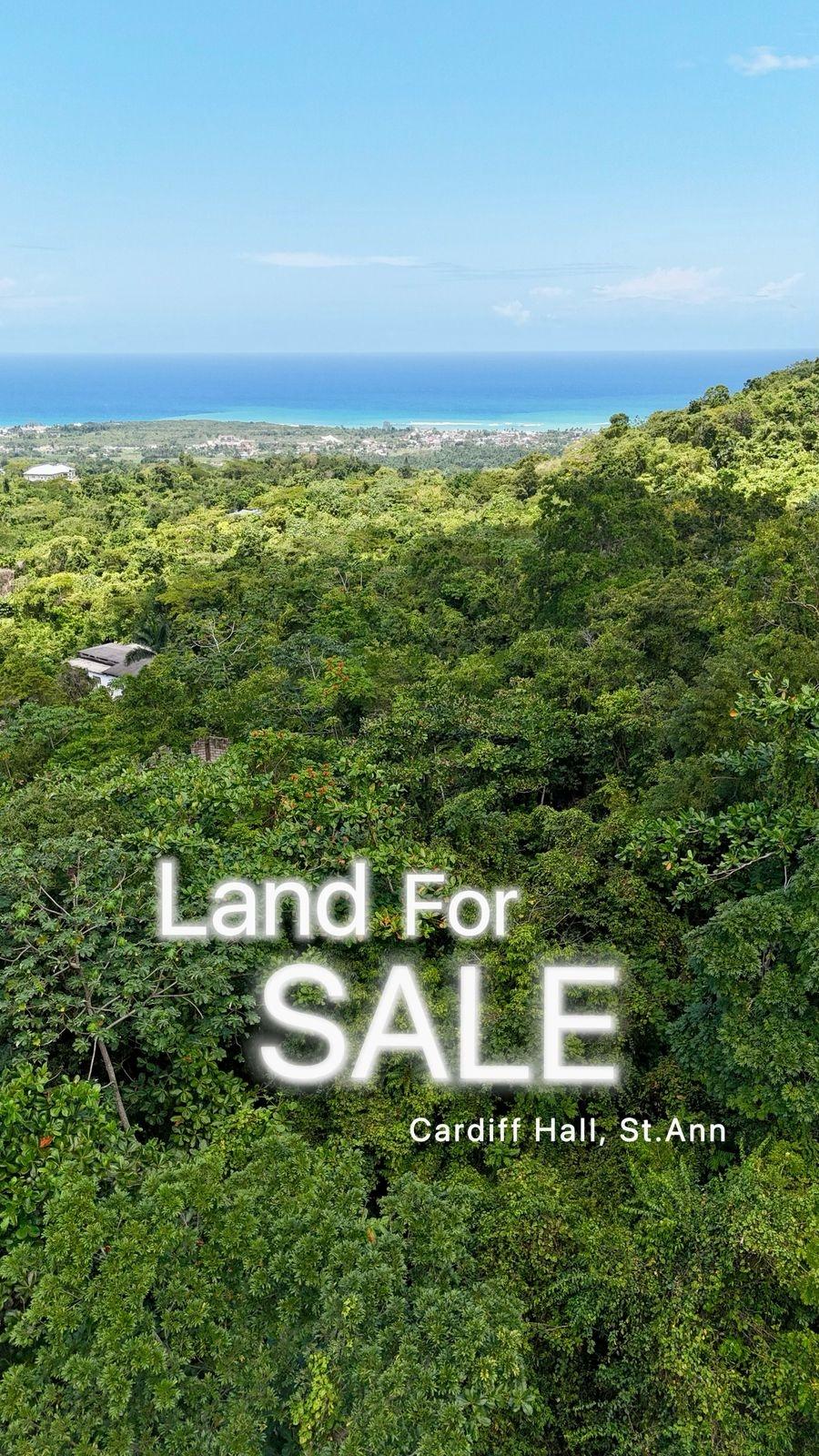 1.5-Acre-Residential-Lot-with-Caribbean-Sea-Views-in-Cardiff-Hall-Runaway-Bay-St.-Ann First image of 244- Cardiff Hall in Runaway Bay, St. Ann, Jamaica - property is For Sale