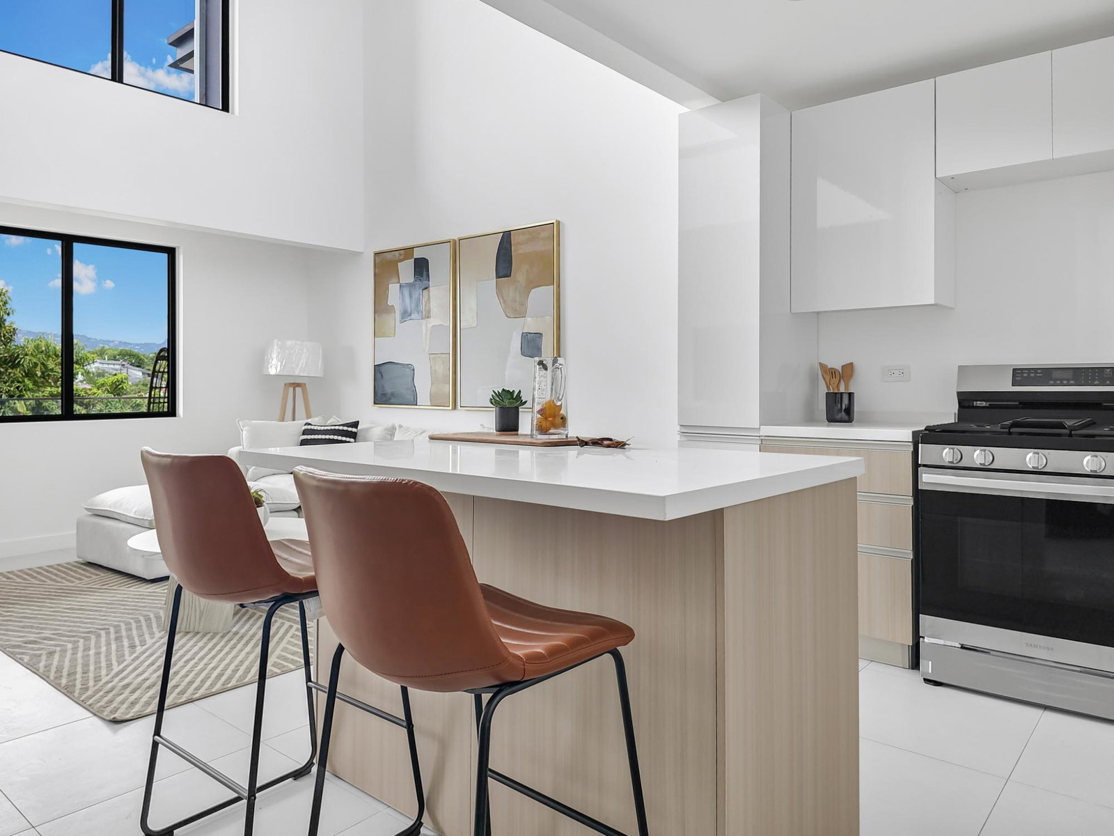 Cardinal-Residences-Modern-2-Bedroom-Apartment-for-Sale-in-St.-Andrew-Jamaica-–-Airbnb-Approved First image of C50-2 1/2 Graham Heights in Kingston 6, St. Andrew, Jamaica - property is For Sale
