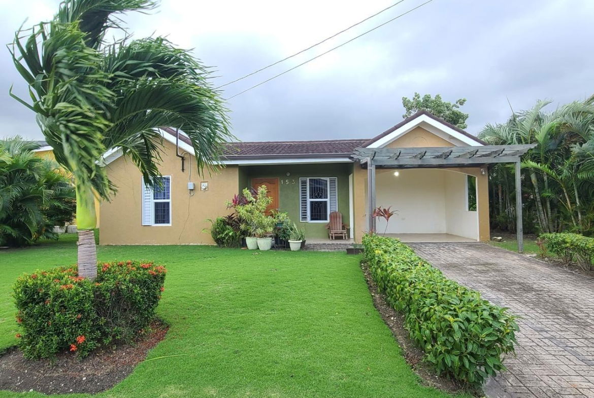 First image of 153 Drax Hall Manor in Drax Hall Estate, St. Ann, Jamaica - property is For Rent