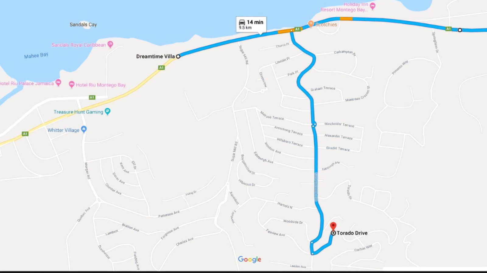 Prime-Ocean-View-Lot-for-Sale-in-Torada-Heights-Coral-Gardens-St.-James Eleventh image of 202 Torado Heights in Ironshore, St. James, Jamaica - property is For Sale