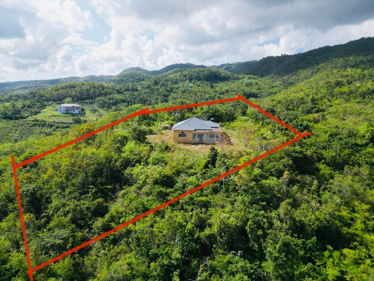 St.-Elizabeth-Hillside-House-for-Sale-–-3000-sqft-Home-with-Mountain-Views-in-Jamaica Second image of Part of Meribah in Leeds, St. Elizabeth, Jamaica - property is For Sale