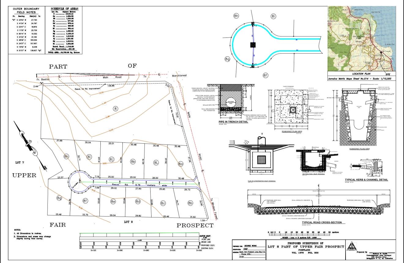 Residential-Lot-for-Sale-in-Upper-Fair-Prospect-Portland-Jamaica Second image of 8l-lot 8l Upper Fair Prospect in Fair Prospect, Portland, Jamaica - property is For Sale