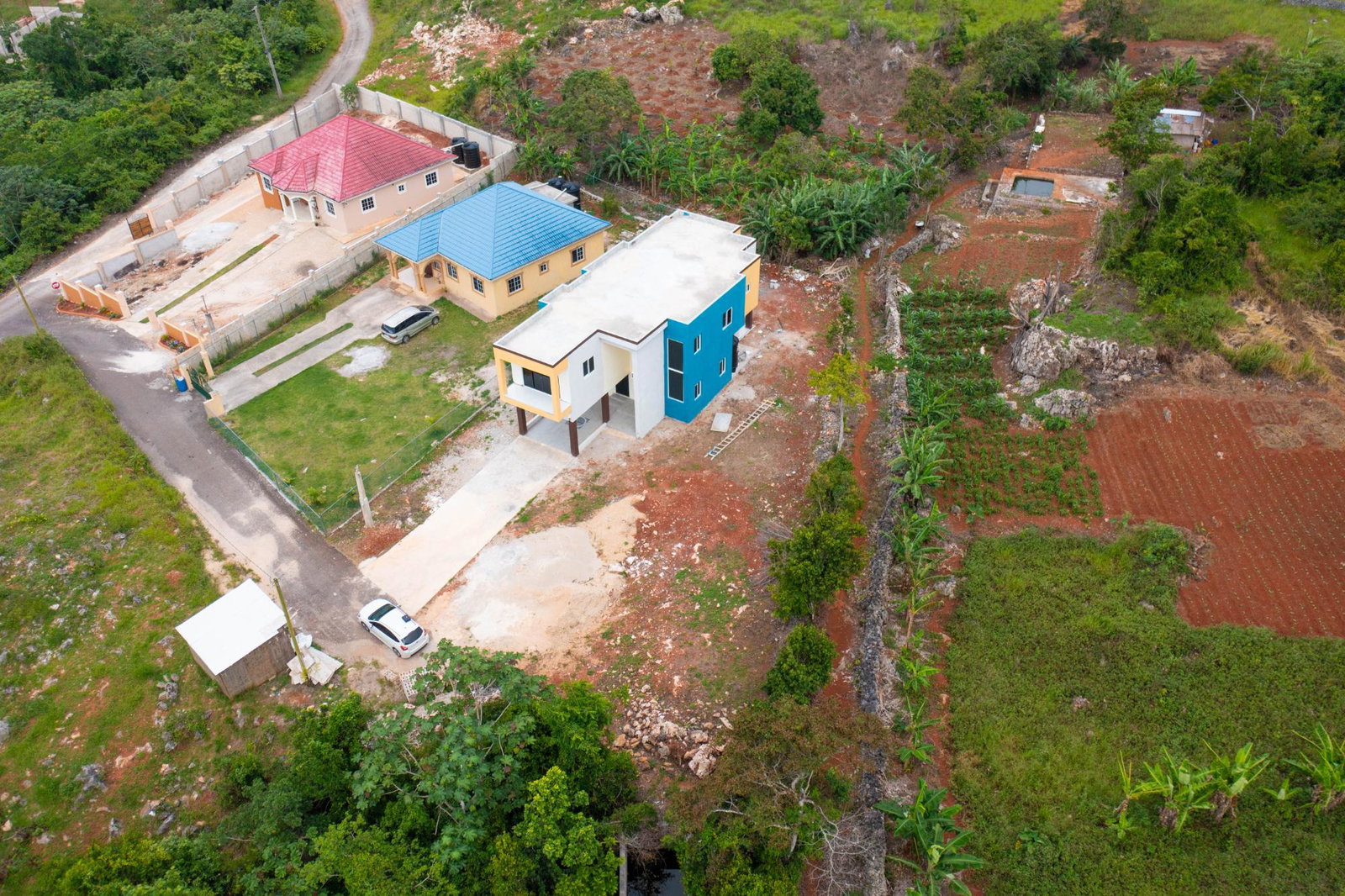 Modern-3-Bedroom-Townhouse-for-Sale-in-Hatfield-Square-Manchester-Jamaica First image of Lot/apt 4c- Redbank Hatfield P.o. Man in Hatfield, Manchester, Jamaica - property is For Sale