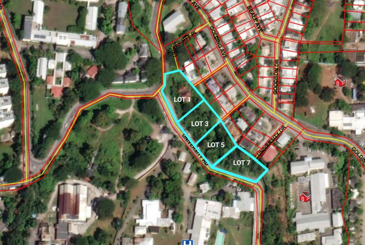 First image of 1-7 University Road in Kingston 7, St. Andrew, Jamaica - property is For Sale