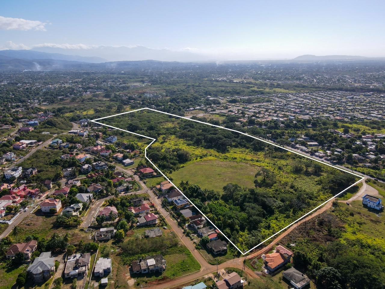 33.3-Acres-Development-Land-for-Sale-in-St.-Catherine-Jamaica-Prime-Residential-Opportunity First image of 1014c- St. John's Road in Green Acres, St. Catherine, Jamaica - property is For Sale