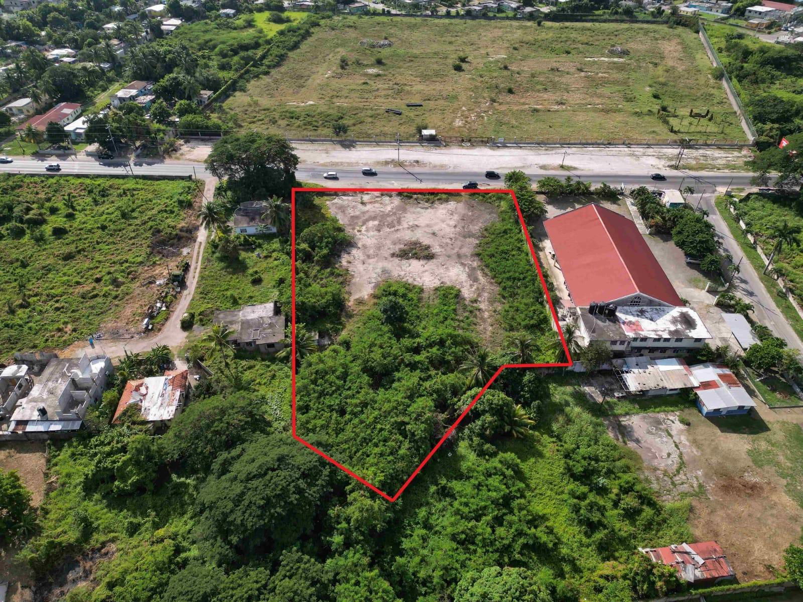 Prime-1.4-Acre-Commercial-Lot-for-Sale-on-Old-Harbour-Road-St.-Catherine-Jamaica Second image of Old Harbour Road in Spanish Town, St. Catherine, Jamaica - property is For Sale