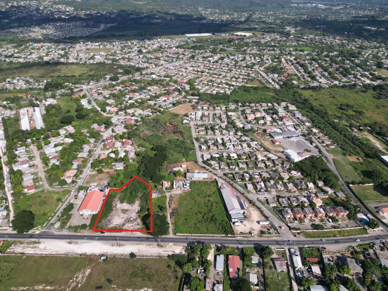 Prime-1.4-Acre-Commercial-Lot-for-Sale-on-Old-Harbour-Road-St.-Catherine-Jamaica Third image of Old Harbour Road in Spanish Town, St. Catherine, Jamaica - property is For Sale